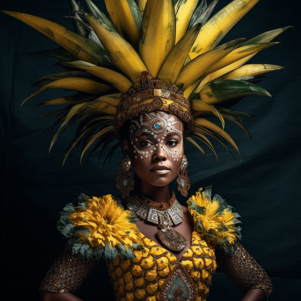 Junkanoo Pineapple Goddess
