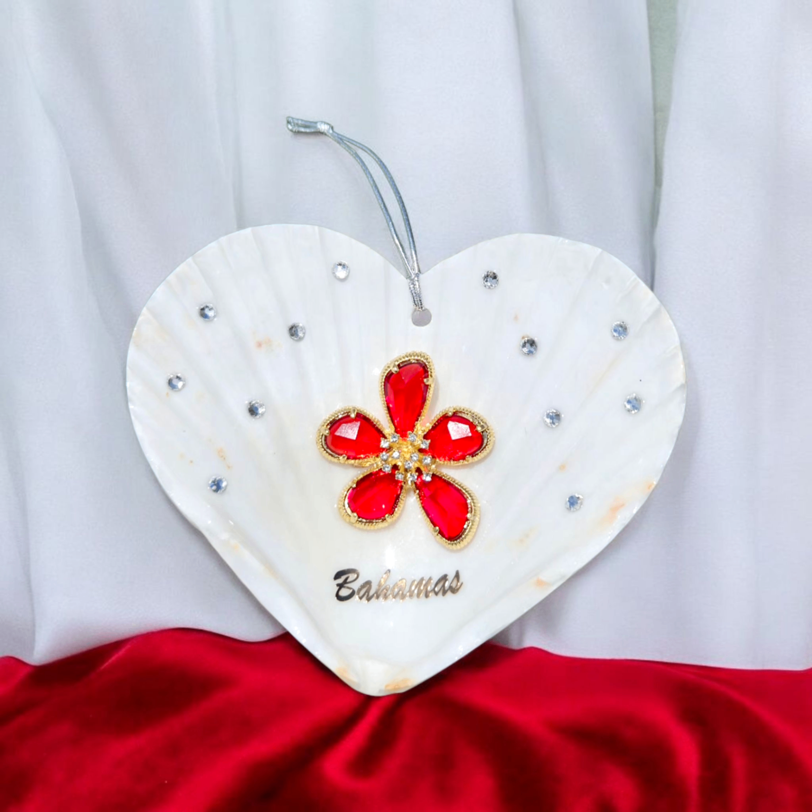 Crimson Bloom Heart
