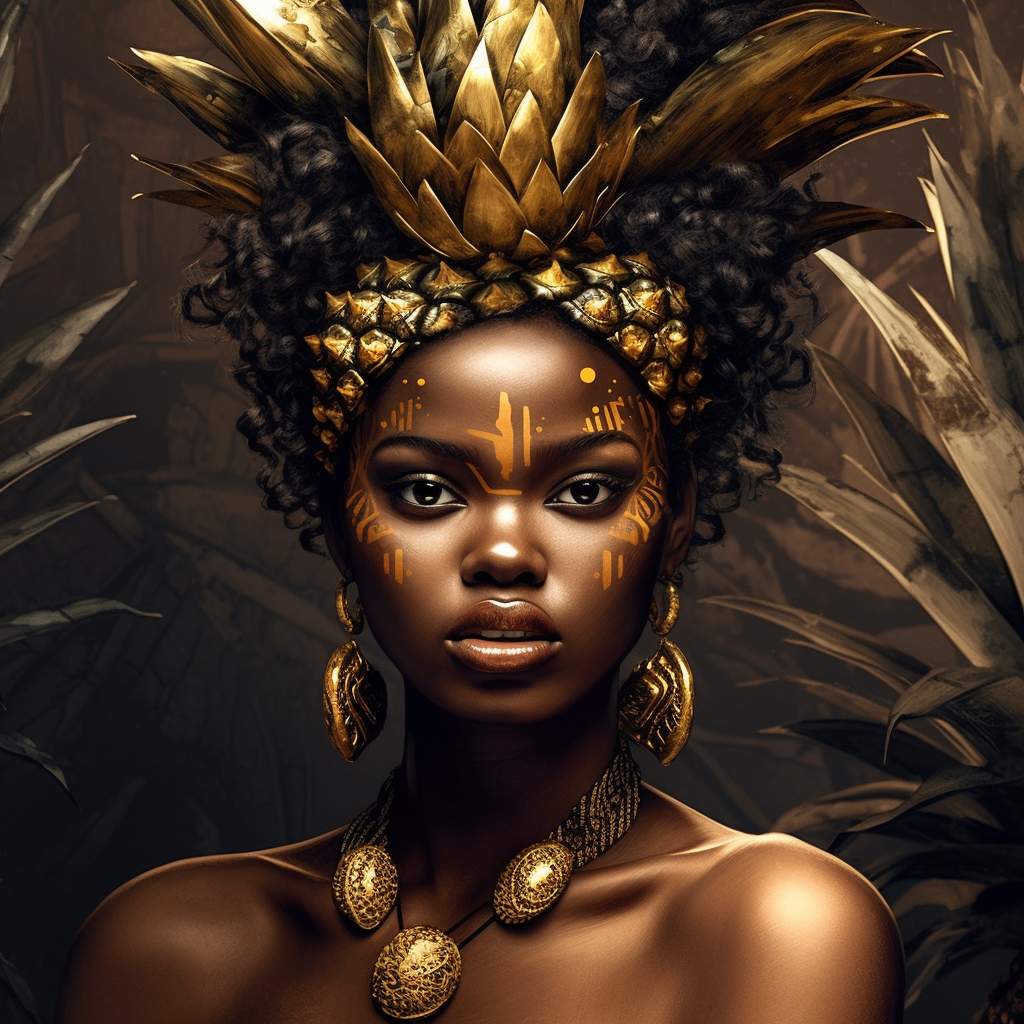 Golden Pineapple Muse